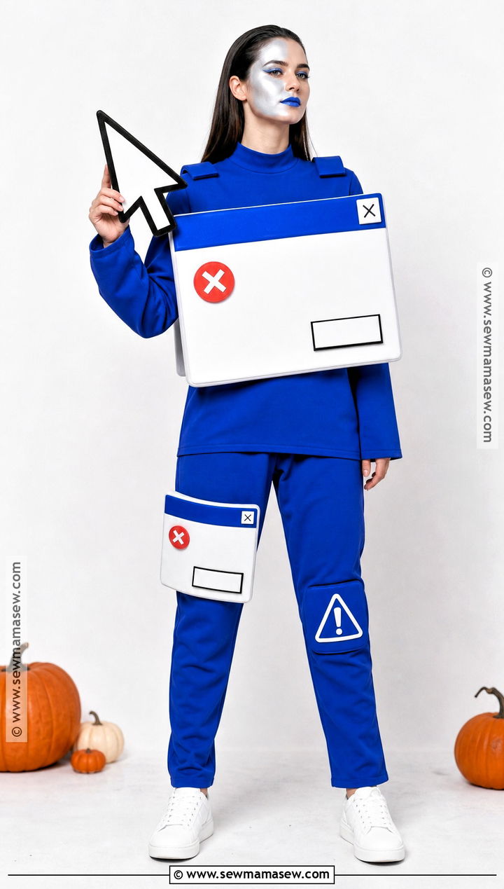 Windows Error Message Costume - 50 niche halloween costumes