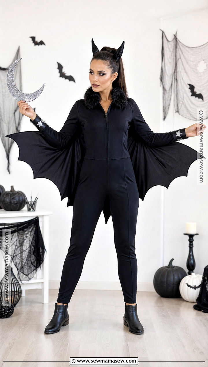 Winged Bat Costume - 40 animal costume ideas