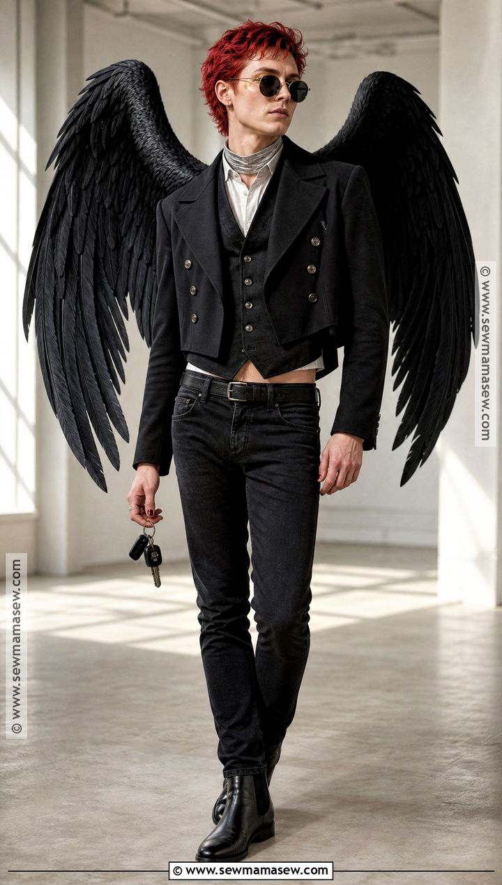 Winged Crowley Cosplay - 30 crowley cosplay ideas
