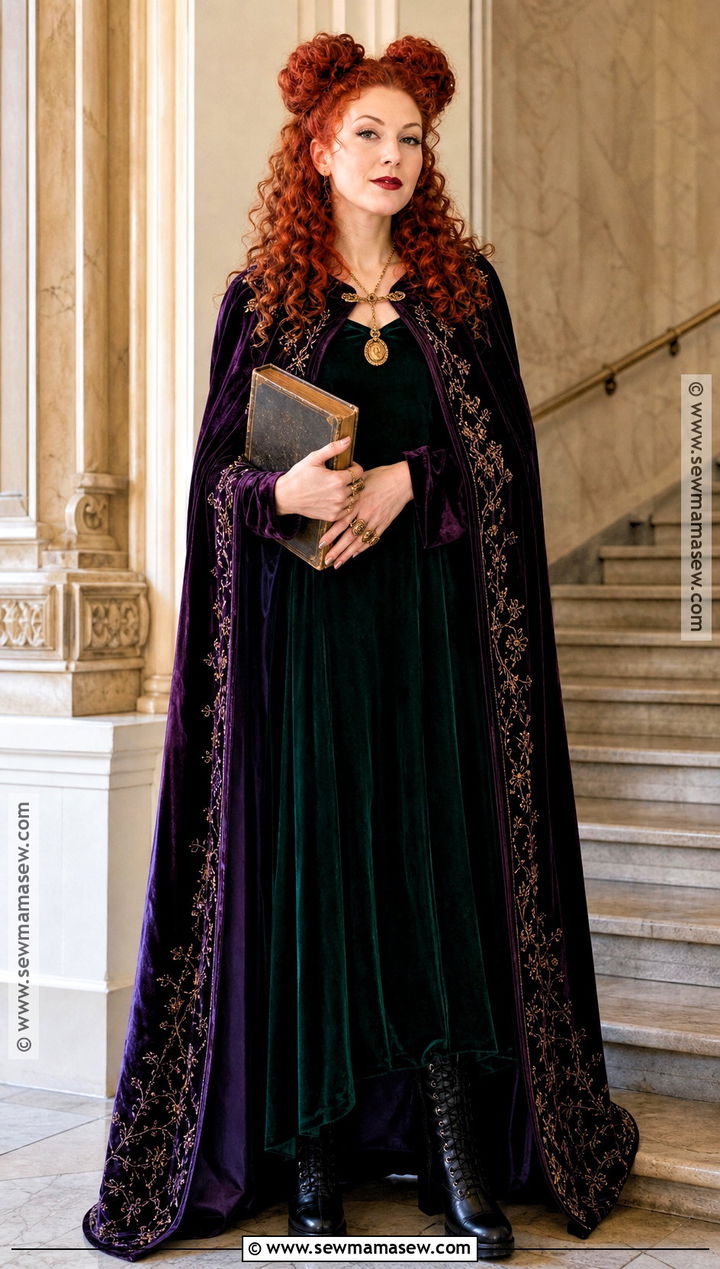 Winifred Sanderson Costume With Red Curls - 30 curly hair costumes halloween