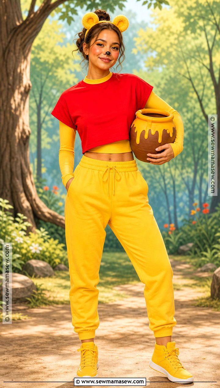 Winnie The Pooh Costume - 30 Yellow Halloween Costumes