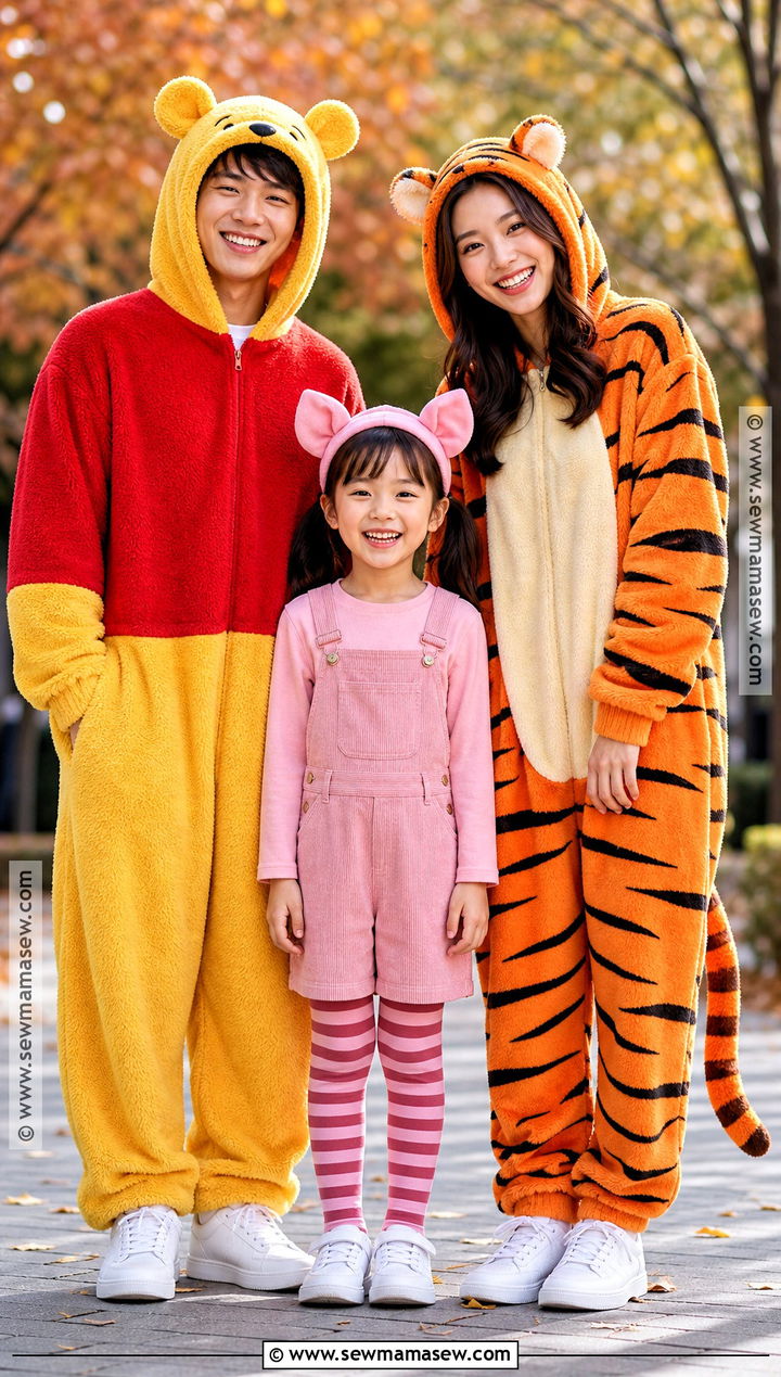 Winnie The Pooh Family Of Three Costume - 30 winnie the pooh family costumes
