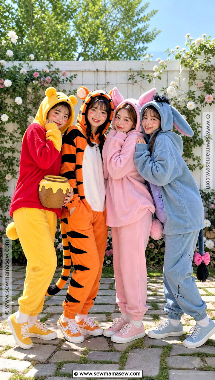 Winnie The Pooh Group Costume - 35 4 group halloween costumes