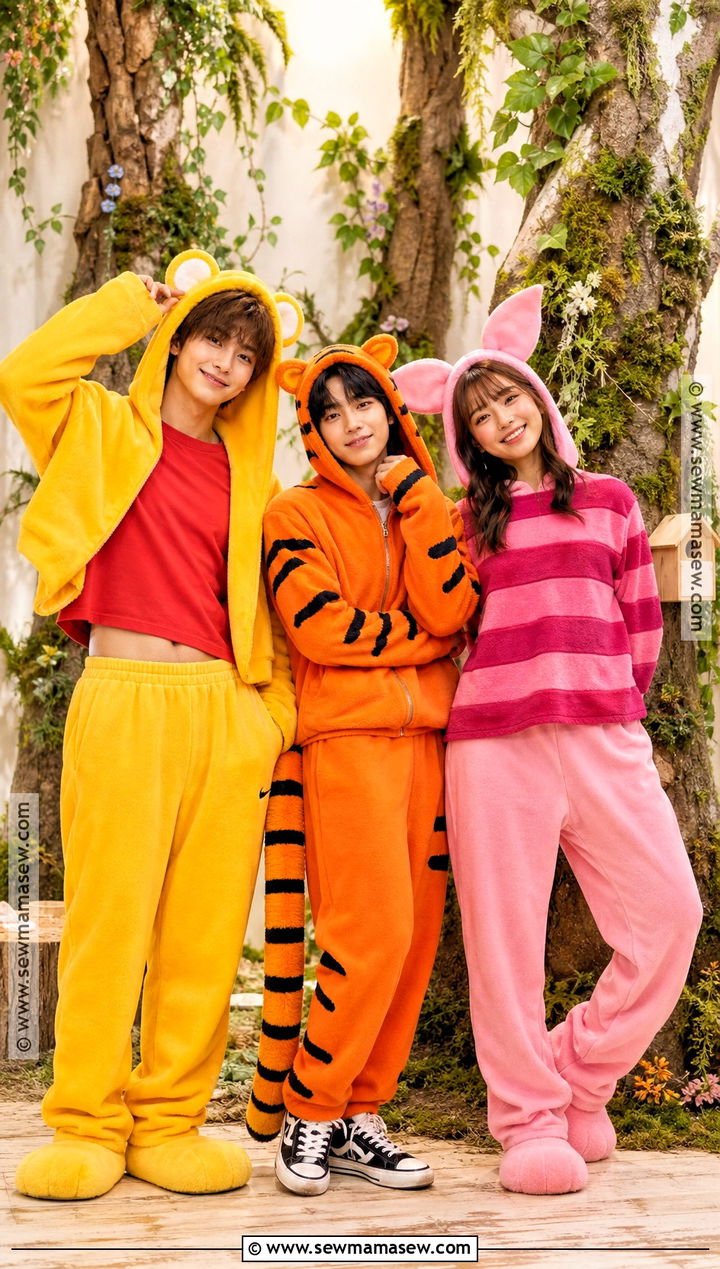 Winnie The Pooh Tigger And Piglet Costume - 30 trio disney costumes