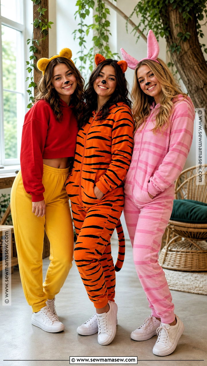 Winnie The Pooh Trio Costume - 35 Trio Outfits Halloween