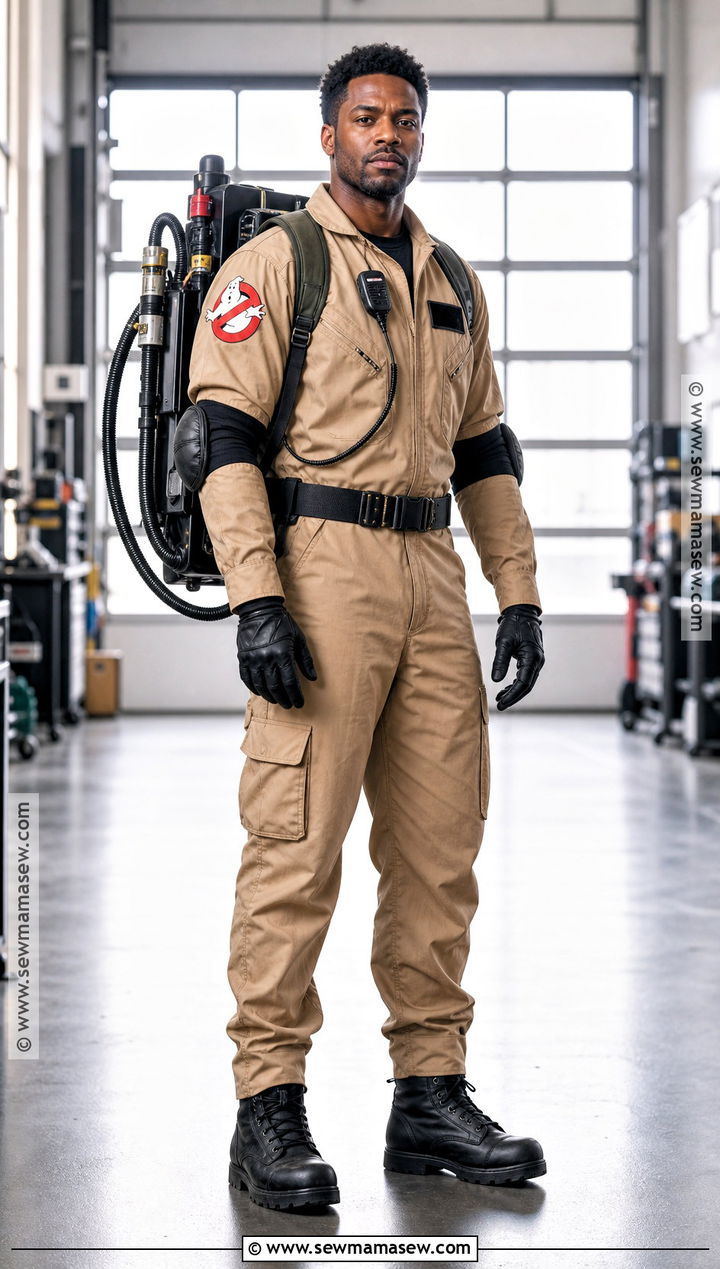 Winston Zeddemore Ghostbusters Costume - 40 ghostbusters costume ideas