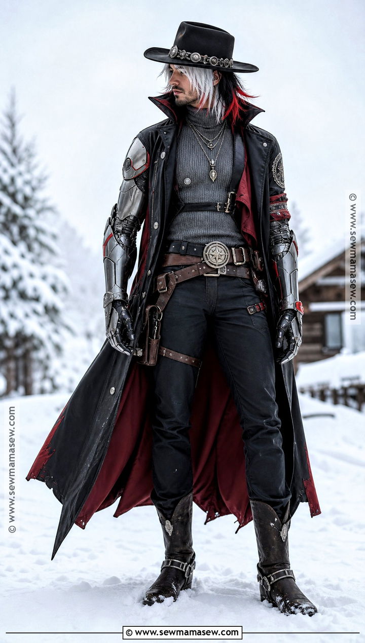 Winter Boothill Cosplay With Long Coat - 30 Boothill Cosplay Ideas