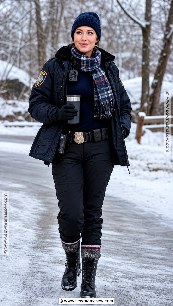 Winter Cop Costume - 40 cop halloween costume ideas