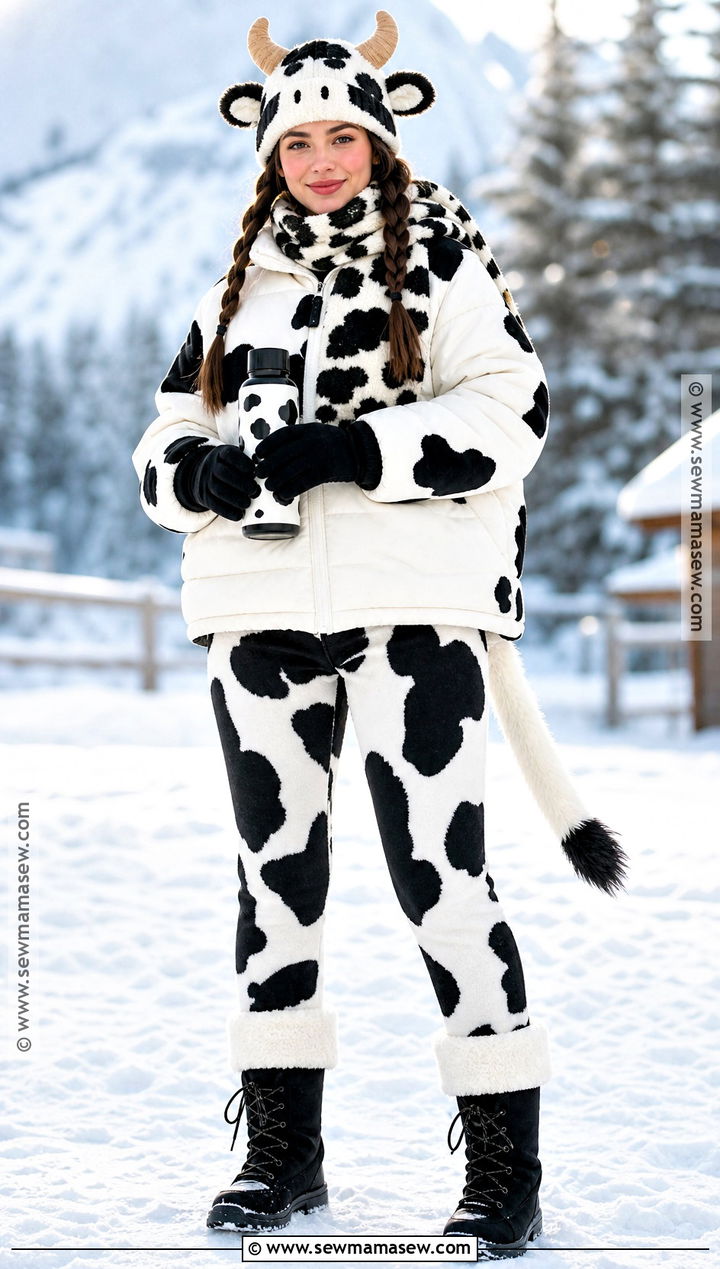 Winter Cow Costume - 30 Cow Costume Women's Ideas