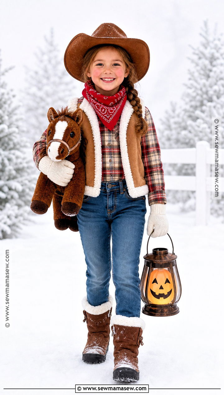Winter Cowgirl Costume - 30 cowgirl costume ideas for kids