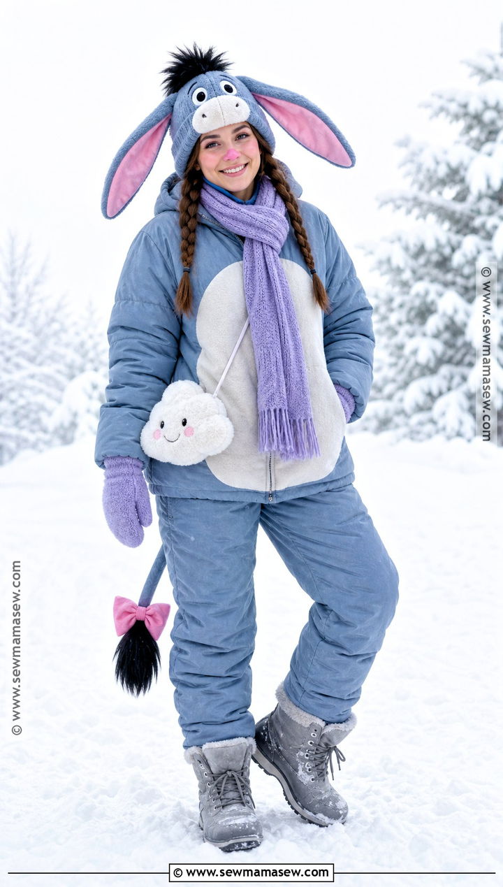 Winter Eeyore Costume - 30 Eeyore Halloween Costume Ideas