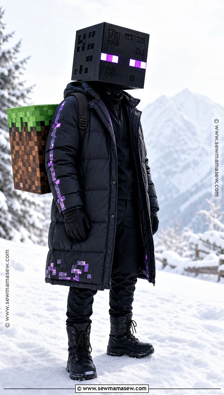 Winter Enderman Cosplay - 35 enderman cosplay ideas