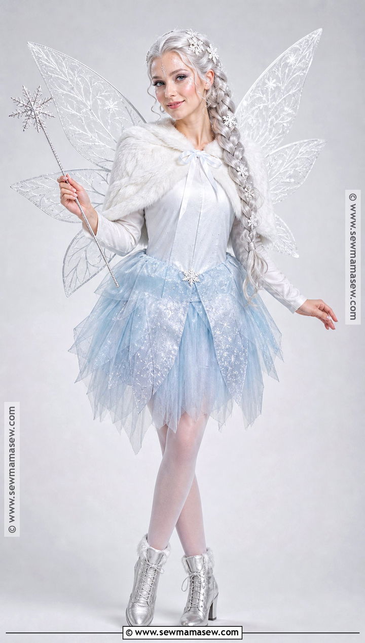 Winter Fairy Costume - 50 fairy costume ideas