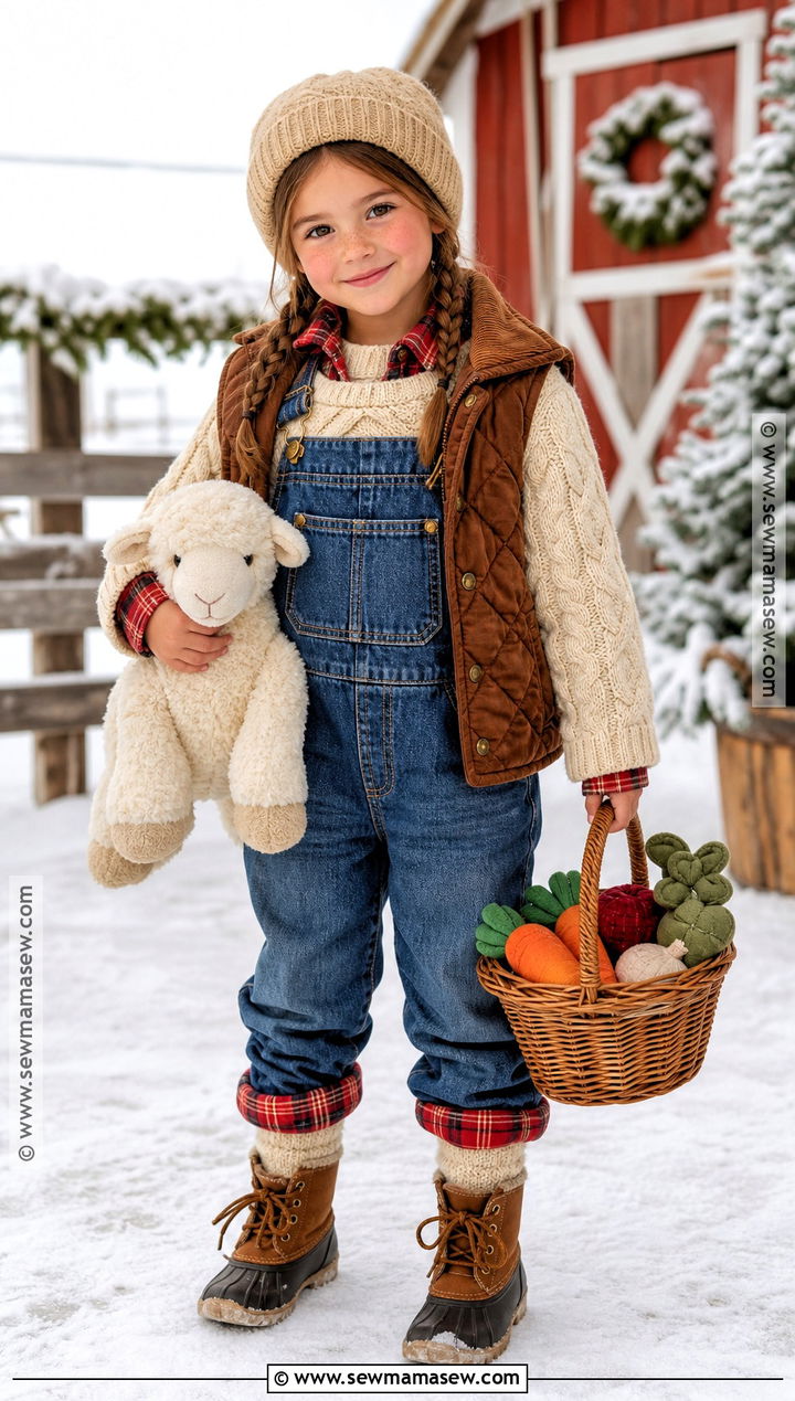 Winter Farm Farmer Costume - 30 farmer costume ideas for kids