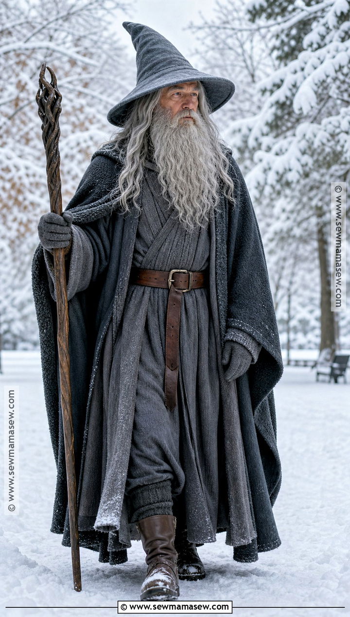 Winter Gandalf Costume - 30 gandalf costume ideas