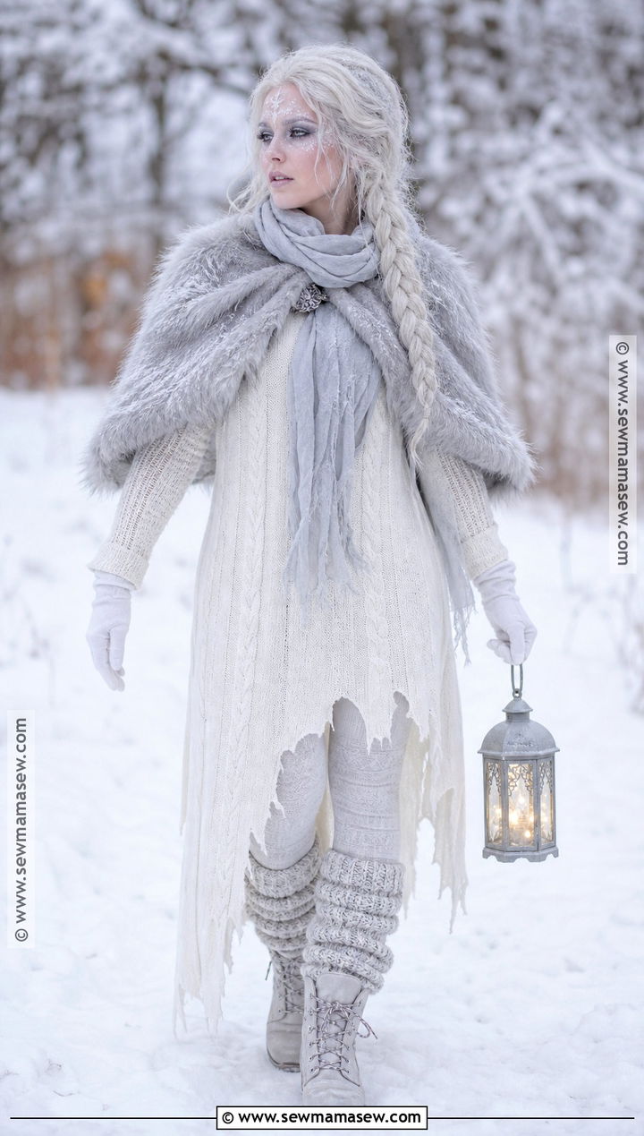 Winter Ghost Dress Costume - 30 ghost dress ideas
