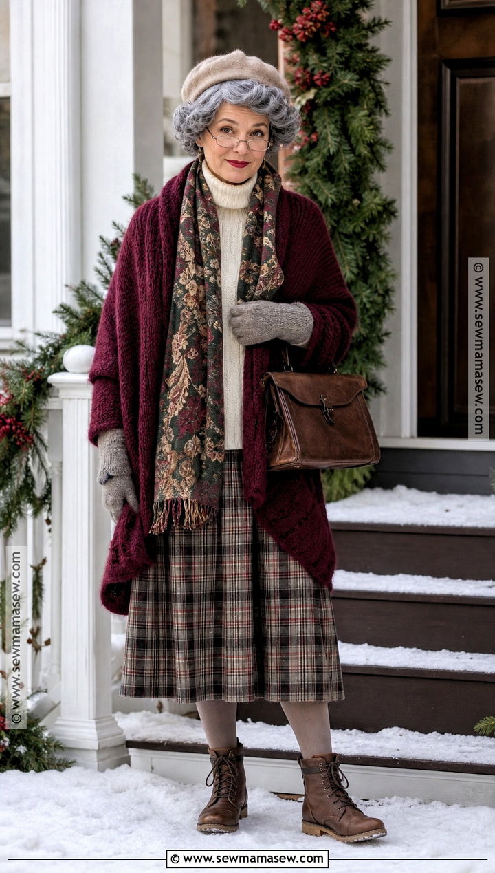 Winter Granny Costume - 30 granny dress up ideas