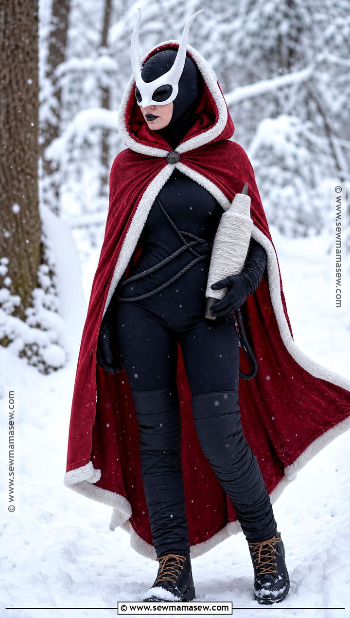 Winter Hornet Cosplay With Fleece Cloak - 40 hornet cosplay ideas