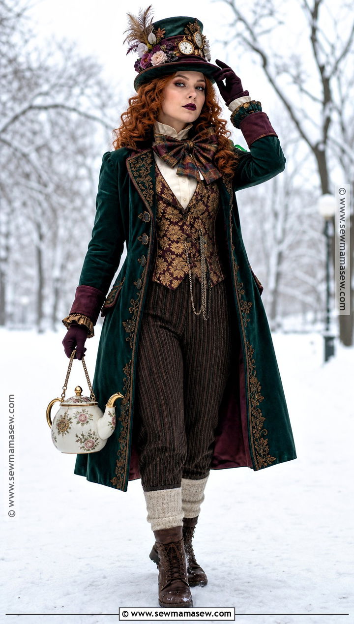 Winter Mad Hatter Cosplay - 35 Mad Hatter Cosplay Ideas