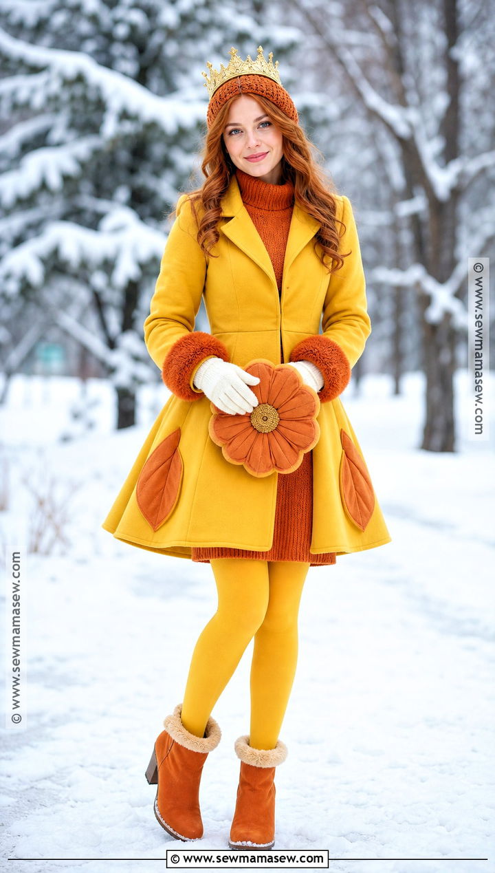 Winter Princess Daisy Costume - 30 daisy mario costume ideas