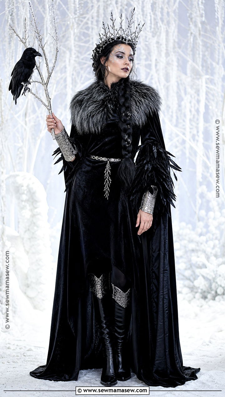 Winter Raven Queen Costume - 45 nun costume ideas