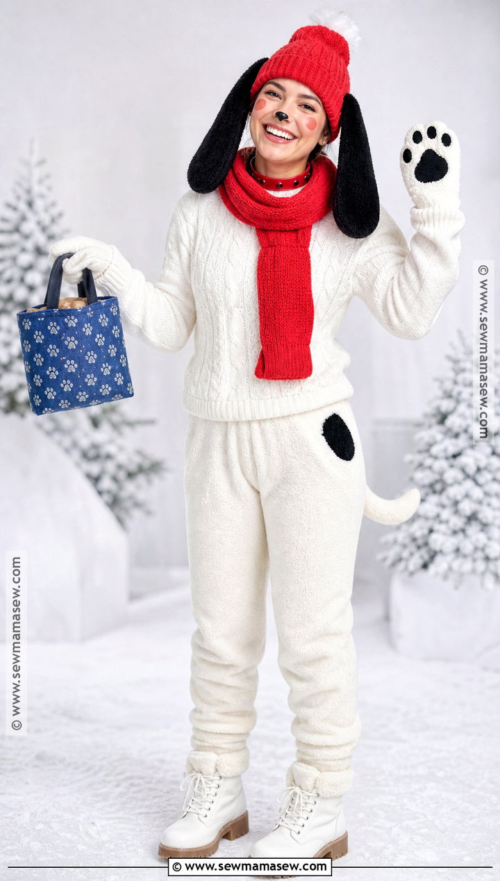 Winter Snoopy Costume - 40 snoopy halloween costume ideas