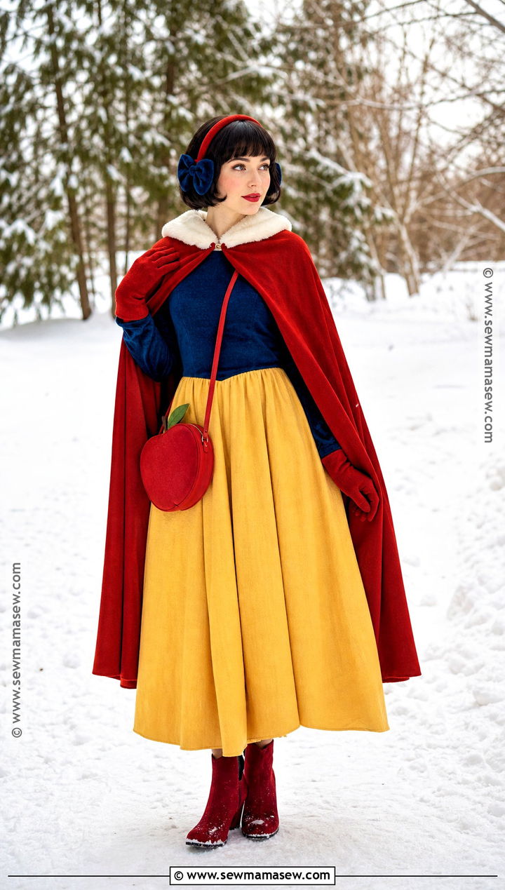 Winter Snow White Costume - 40 snow white halloween costume ideas