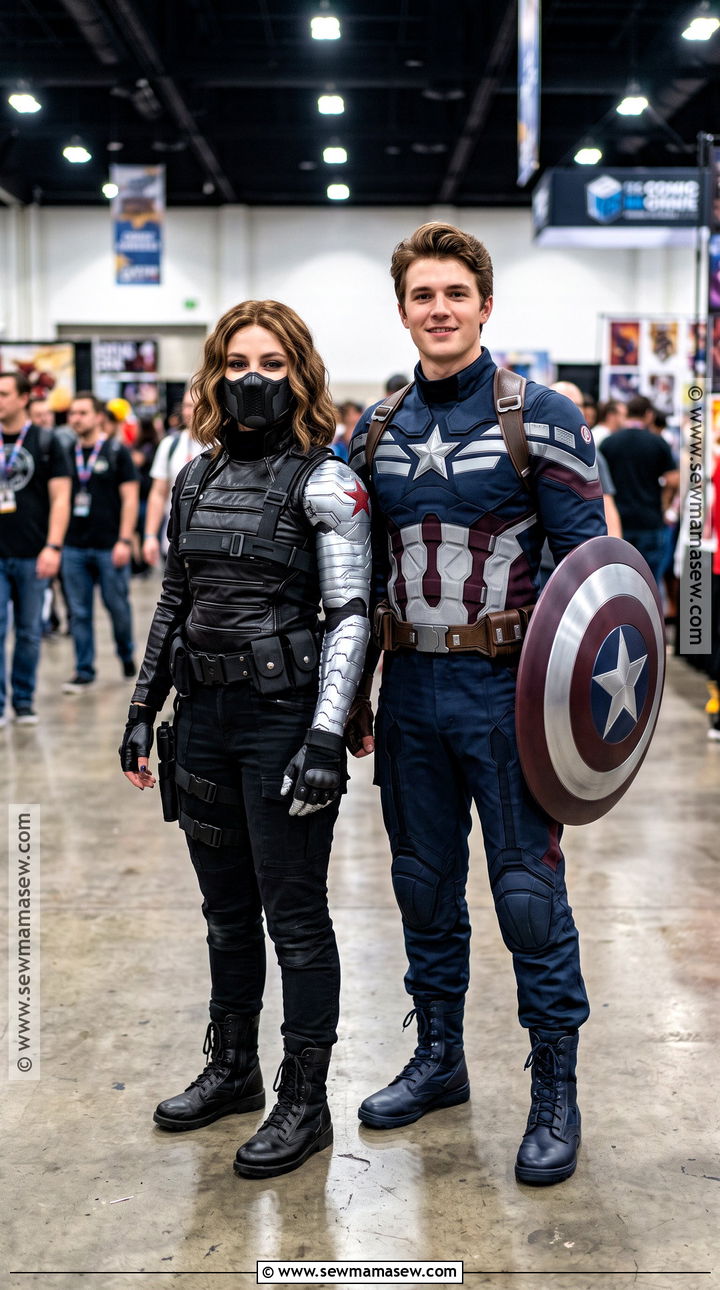 Winter Soldier And Captain America Couple Cosplay - 30 winter soldier cosplay ideas