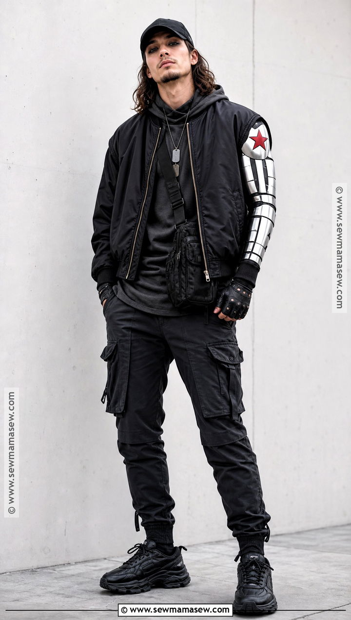 Winter Soldier Streetwear Costume - 30 winter soldier costume ideas