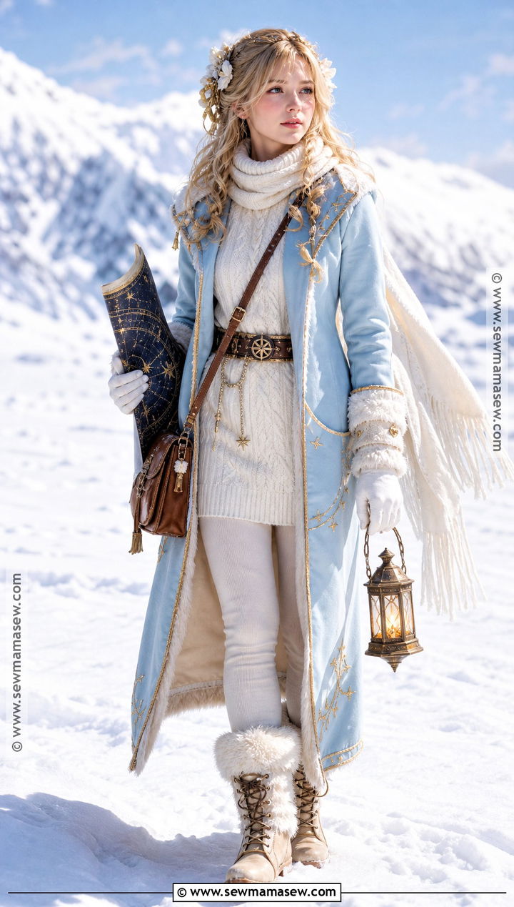Winter Traveler Lumine Cosplay - 35 lumine cosplay ideas
