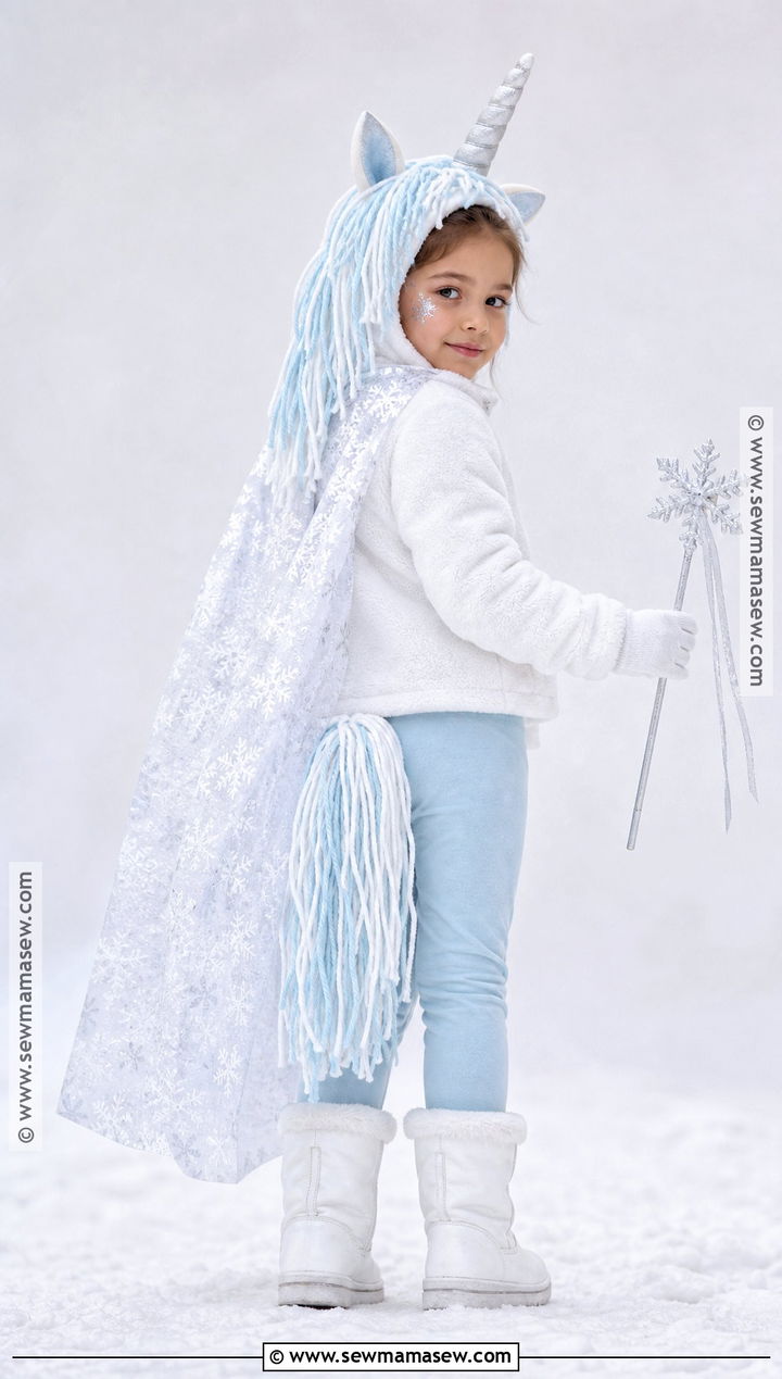 Winter Unicorn Costume - 30 unicorn costume ideas for kids