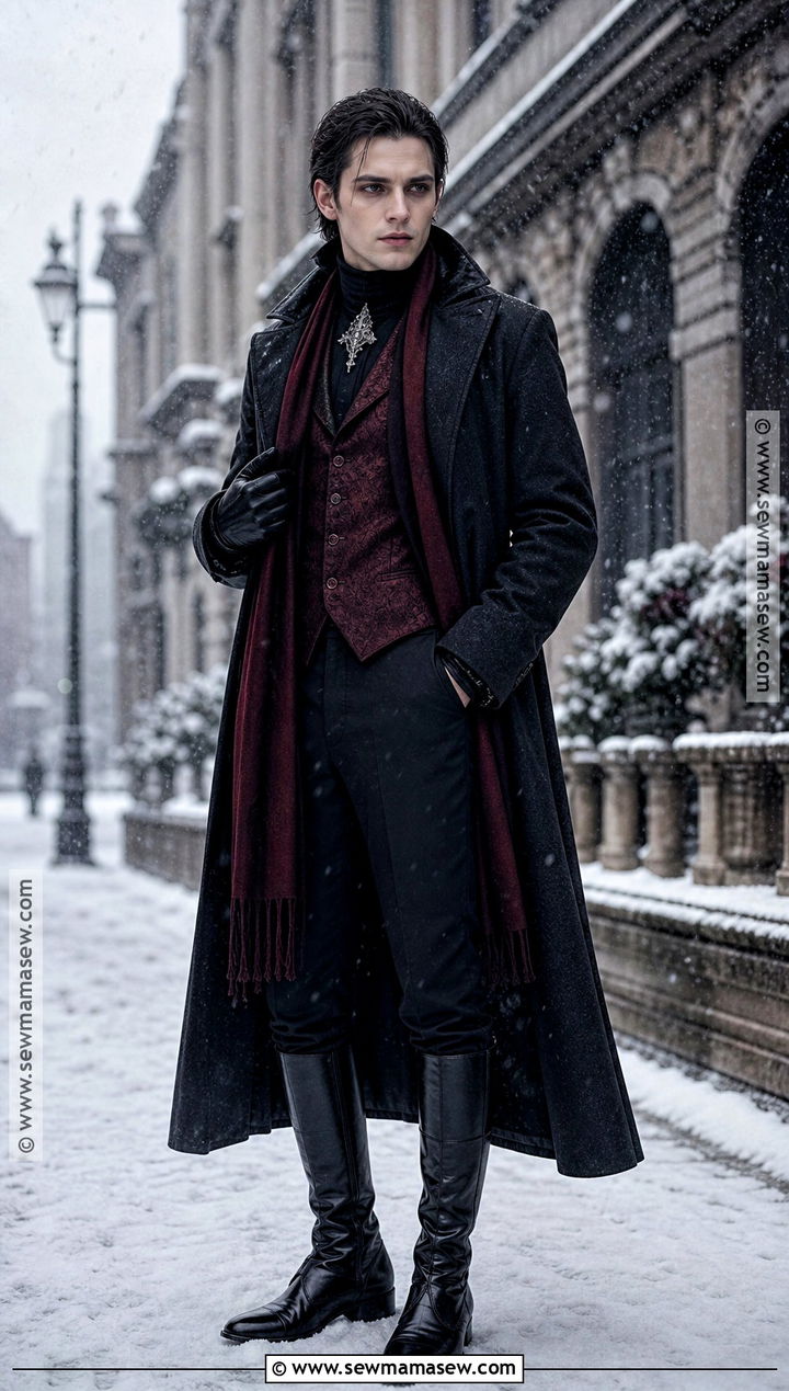 Winter Vampire Outfit - 40 vampire outfit ideas for men