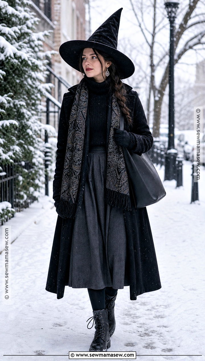 Winter Witch Outfit - 35 witch outfit ideas
