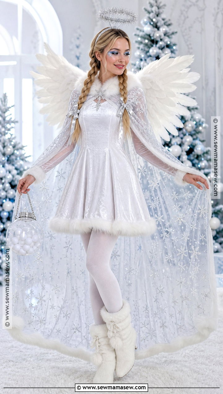Winter Wonderland Snow Angel Costume - 30 snow angel costume ideas
