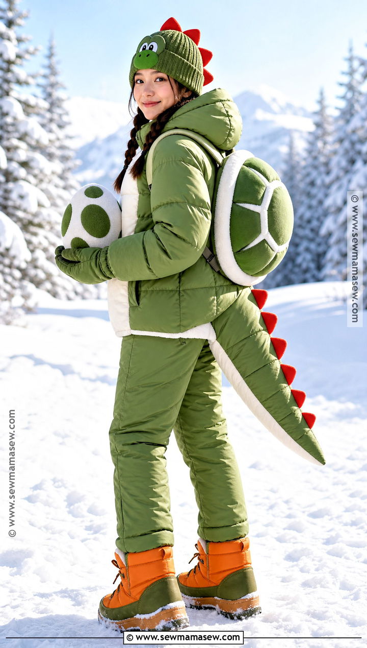 Winter Yoshi Costume - 35 yoshi costume ideas