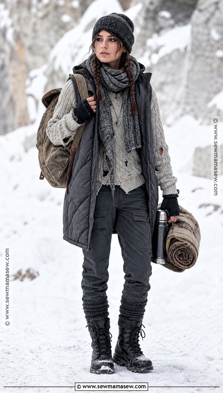 Winter Zombie Apocalypse Outfit - 35 zombie apocalypse outfits for women