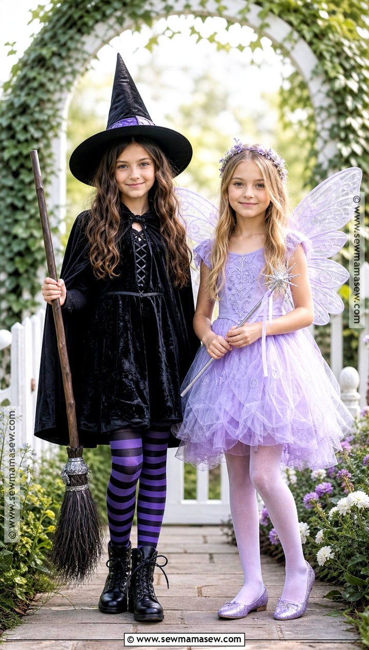 Witch And Fairy Costume - 30 halloween costumes for 2 for girls
