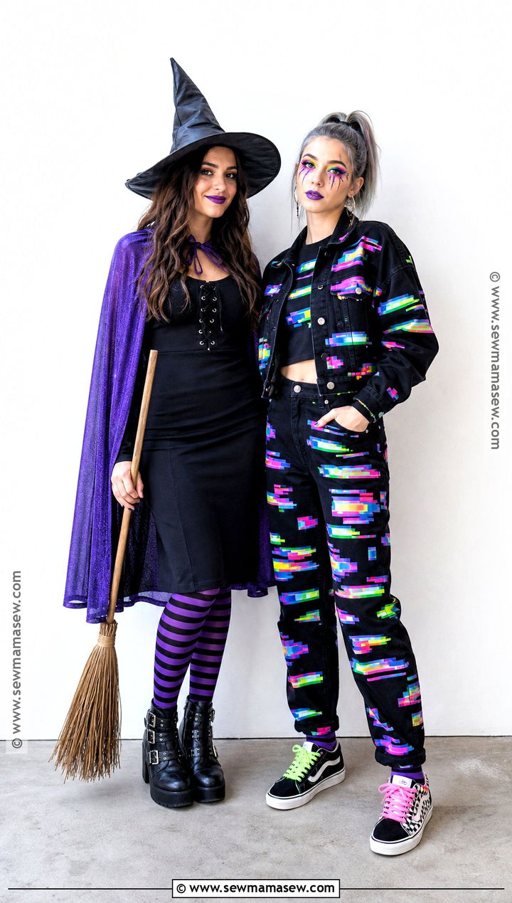 Witch And Glitch Rhyming Costume - 30 Rhyming Costumes