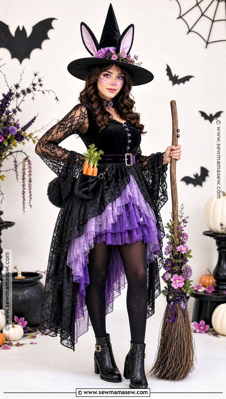 Witch Bunny Costume - 35 halloween costumes bunny