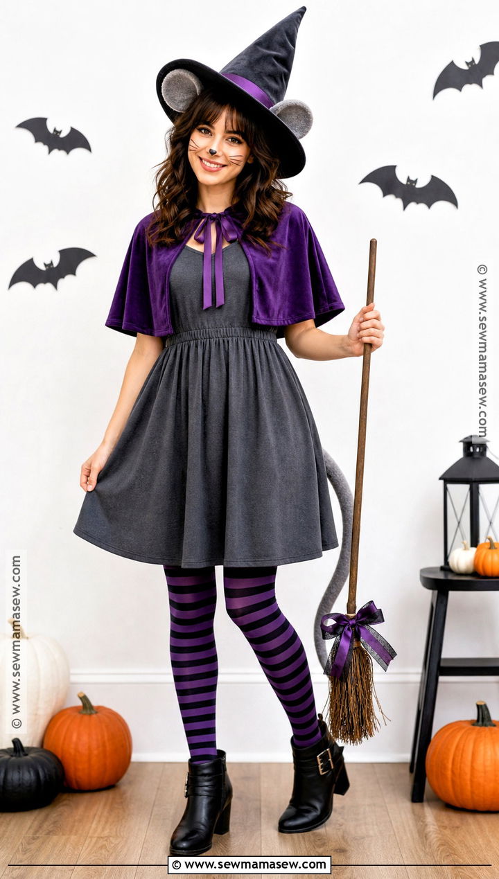 Witch Mouse Costume - 35 mouse halloween costumes