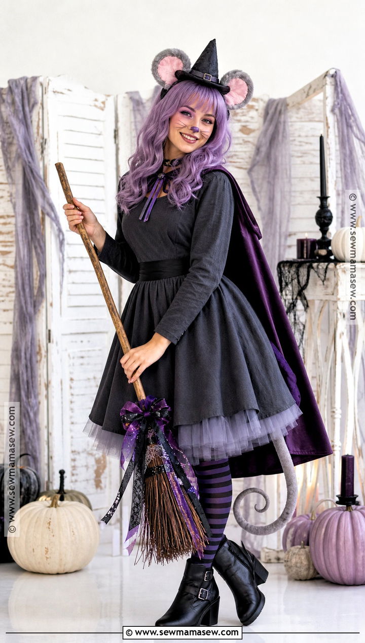 Witch Mouse Costume - 30 mouse costume ideas for women