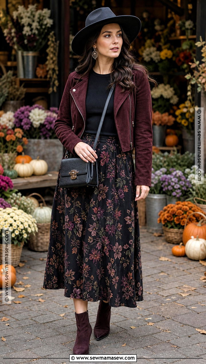 Witch Outfit With Wide Brim Hat - 35 witch outfit aesthetic ideas
