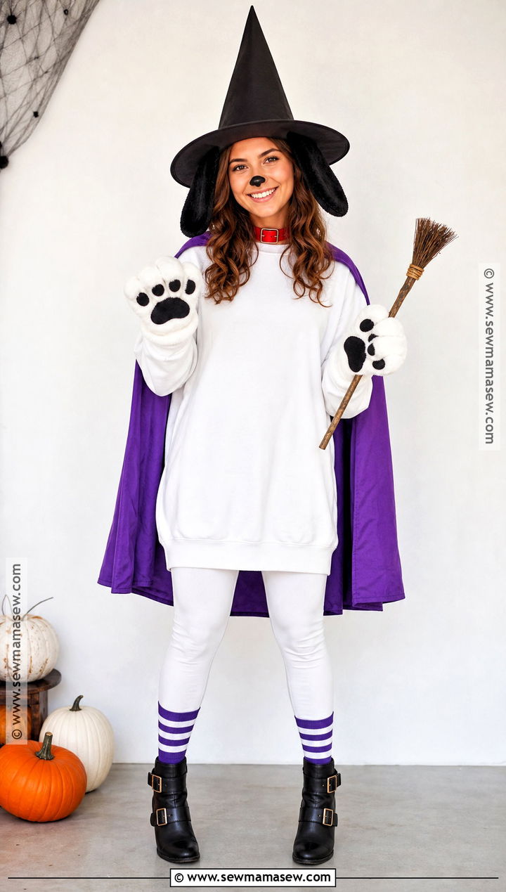 Witch Snoopy Costume - 40 snoopy halloween costume ideas