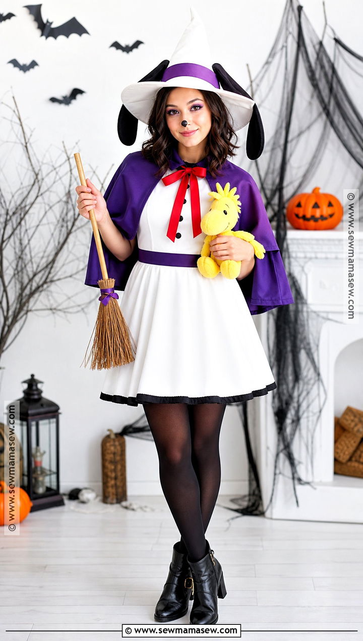 Witch Snoopy Costume - 30 Snoopy Costume Ideas for Women