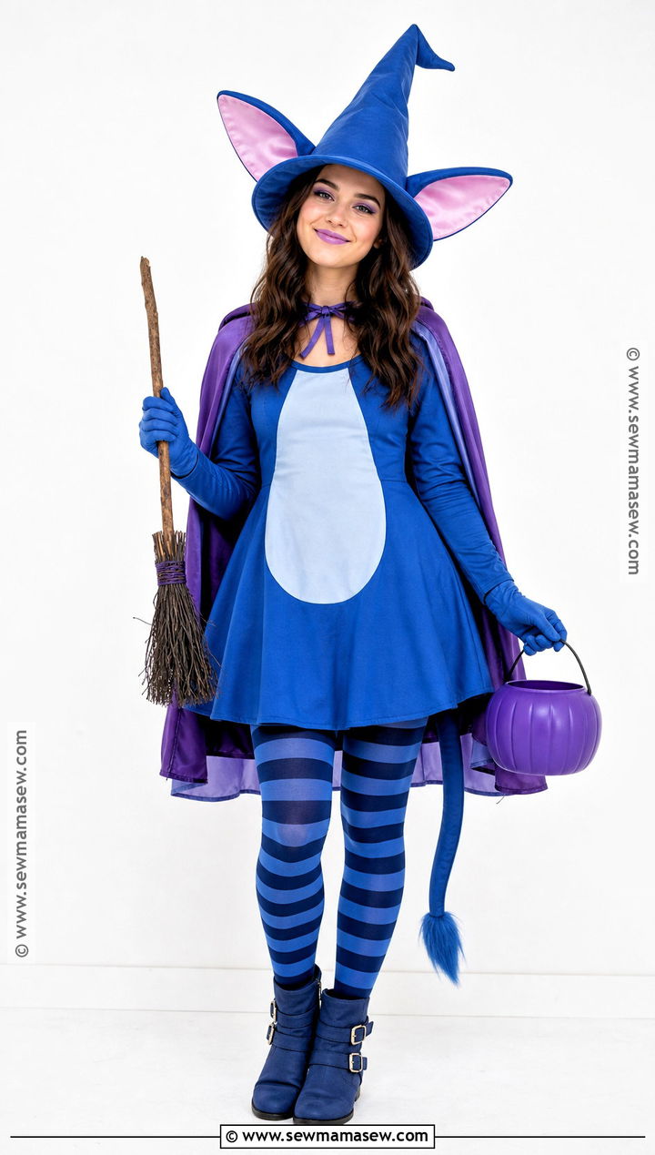 Witch Stitch Costume - 30 stitch halloween costume ideas