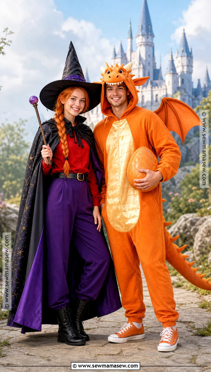 Witch and Dragon Room on the Broom Costume - 30 room on the broom costume ideas