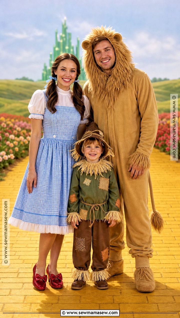 Wizard Of Oz Family Costume - 35 Family Of Three Halloween Costumes