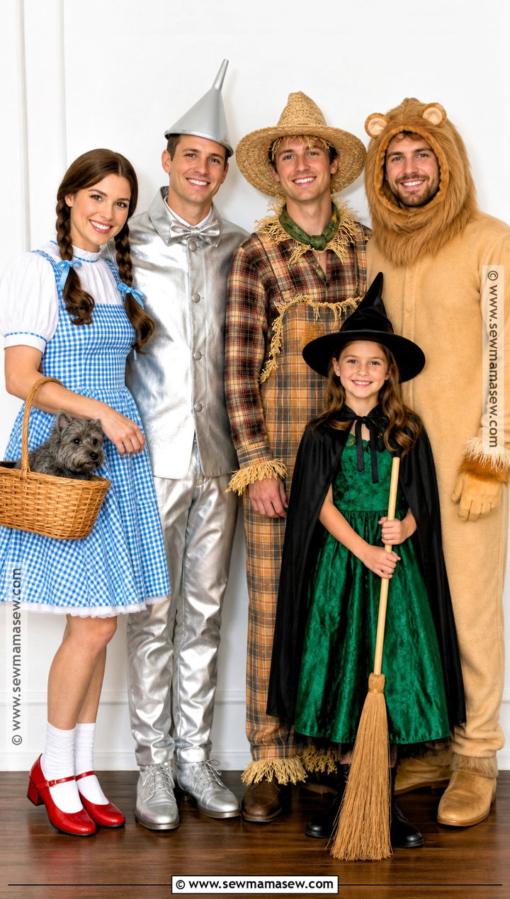 Wizard Of Oz Family Costume - 40 good halloween costumes