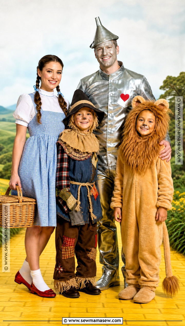 Wizard Of Oz Family Costume - 30 family costume ideas for 4