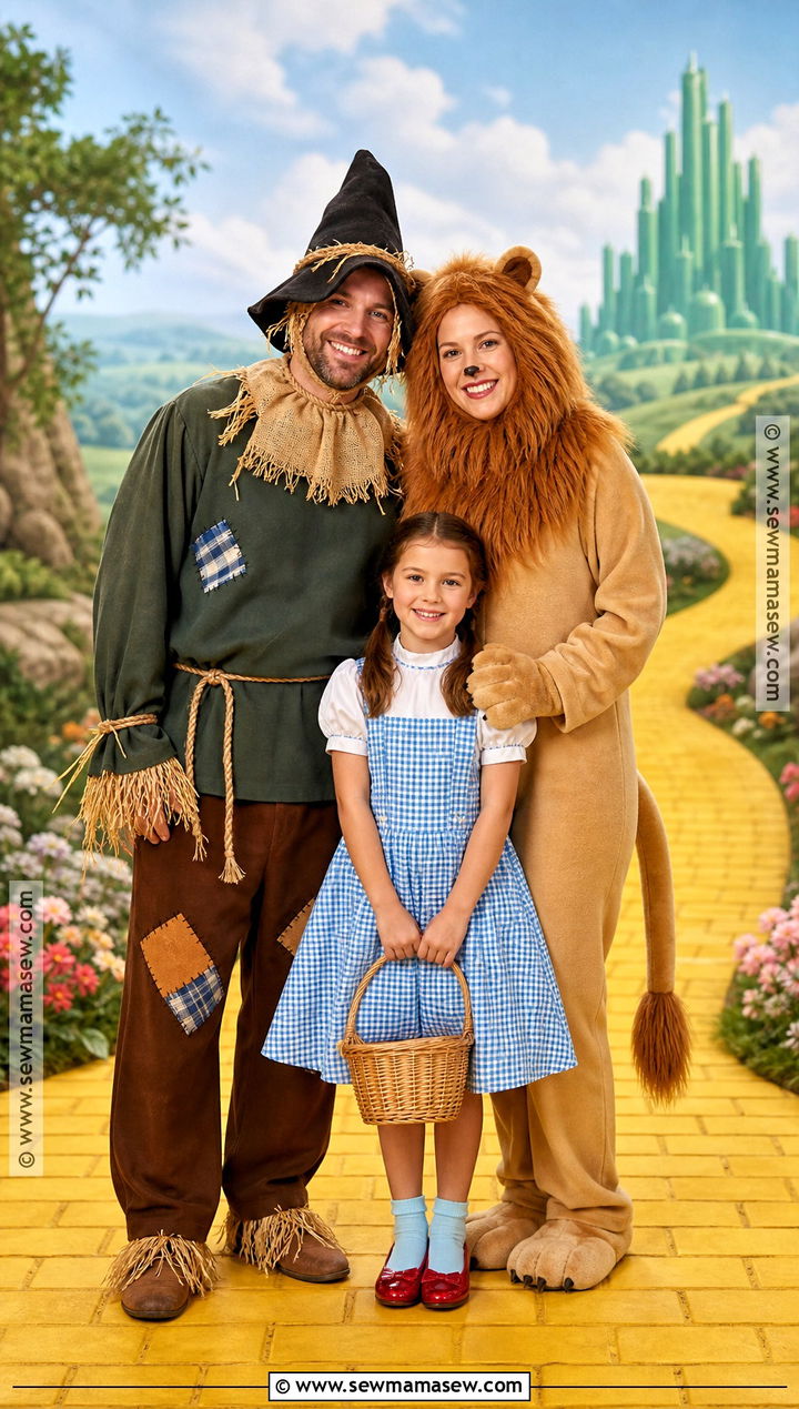 Wizard Of Oz Family Costume - 30 family costumes for 3